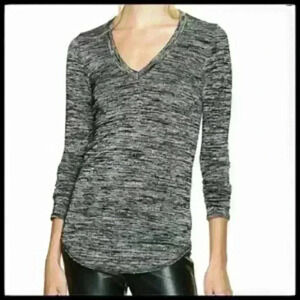 Wilfred free Aritzia luma back cut  out long sleeve shirt tunic size small